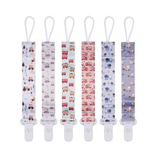 Baby Pacifier Clip,Paci Leash Binky Clips for Boys and multi-colored