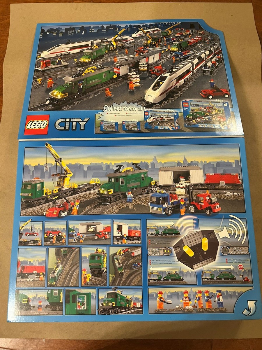LEGO CITY: Cargo Train Deluxe (7898)-Brand New In Factory Sealed