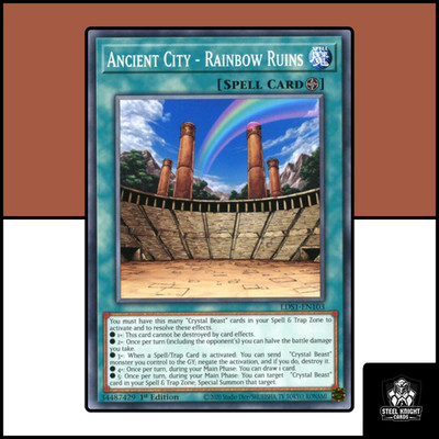 Ancient City - Rainbow Ruins : LDS1-DE103 : Common : Yu-Gi-Oh! TCG: ENG