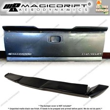 For 99-06 Chevy Silverado Sierra Rear Tailgate Cap Cover Spoiler Mda Style 3pc