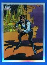 2023 Topps Chrome Star Wars Galaxy Han Solo D...