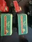 Rare Vtg Star-Kist Tuna Delivery Pressed Steel Toy Truck Original  - 2 Trucks