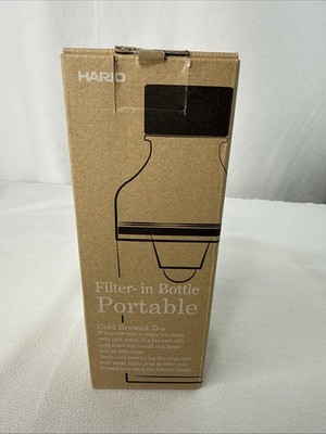 Hario Cold Brew Tea Portable Bottle, 160ml, Smoky Green