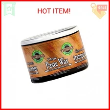 Trewax Paste Wax with Carnauba Wax, Clear, 12.35-Ounce, Ideal on Hardwood Floors
