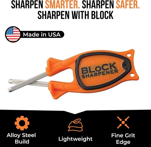 Block Knife sharpener- Relines and hones blades- Made in America, made to last. - Picture 14 of 117
