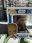FUNKO POP STAR WARS CHEWBACCA #06 BLUE BOX  LARGE FONT) VINYL BOBBLE HEAD Damage