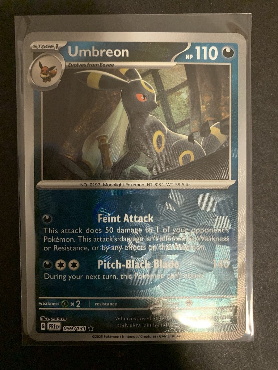 Umbreon 059/131 Reverse Holo Masterball - Pokémon Prismatic
