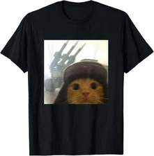 Wacky Cat Funny Meme T-Shirt Gift for Dad, Mom, Daughter, Coworker, Friends, Fam