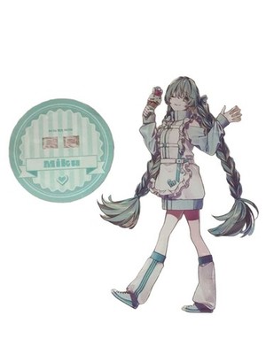 Hatsune Miku Animate Cafe Acrylständer