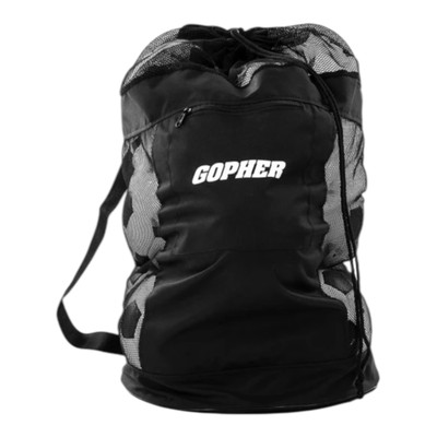 GOPHER Ball Bag Large Cap HeavyDutyMesh Drawstring AdjustableShoulder Handle NEW