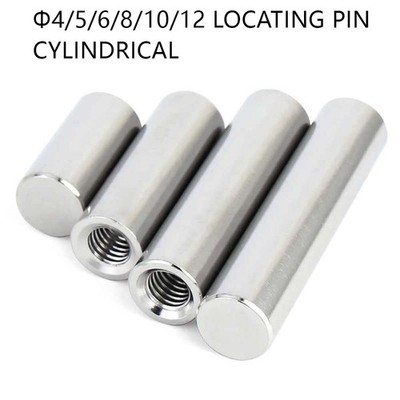 Locating pin Cylindrical pin Internal thread A2 stainless steel Φ4/5/6/8/10/12