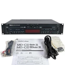TASCAM MD CD1 MK3 MD-CD1 MKIII Minidisc Deck CD Player Tested SEE PHOTO #2