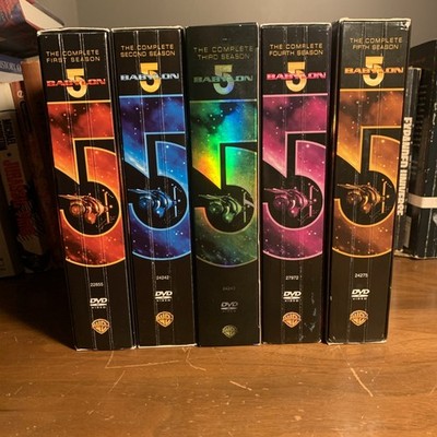 Babylon 5 The Complete Series DVD Lot Seasons 1-5 DVD Collection Great Shape