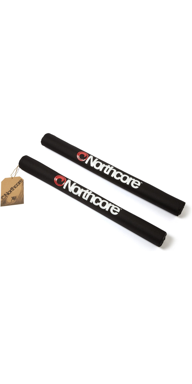 2026 Northcore Roof Rack Pads - 'Wide Load' 72cm - Black