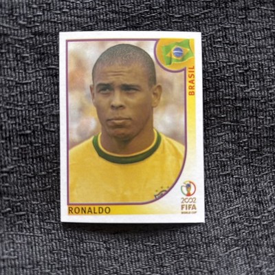 Panini WM 2002 Korea Japan Ronaldo Brasilien Fußball Sticker