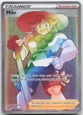Milo 201/192 Rainbow Rare Rebel Clash Pokemon Holo Near Mint on eBay