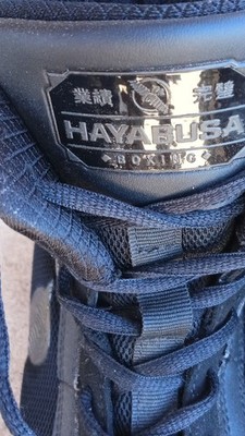Hayabusa Men's Boxing Shoes Black US 9 UK 8 EU 43 for Boxing