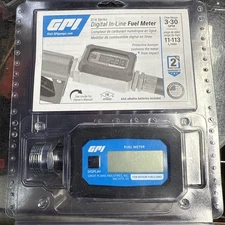 Brand New GPI 01A Series 3-30 GPM Digital In-Line Fuel Meter 01A31GM Sealed