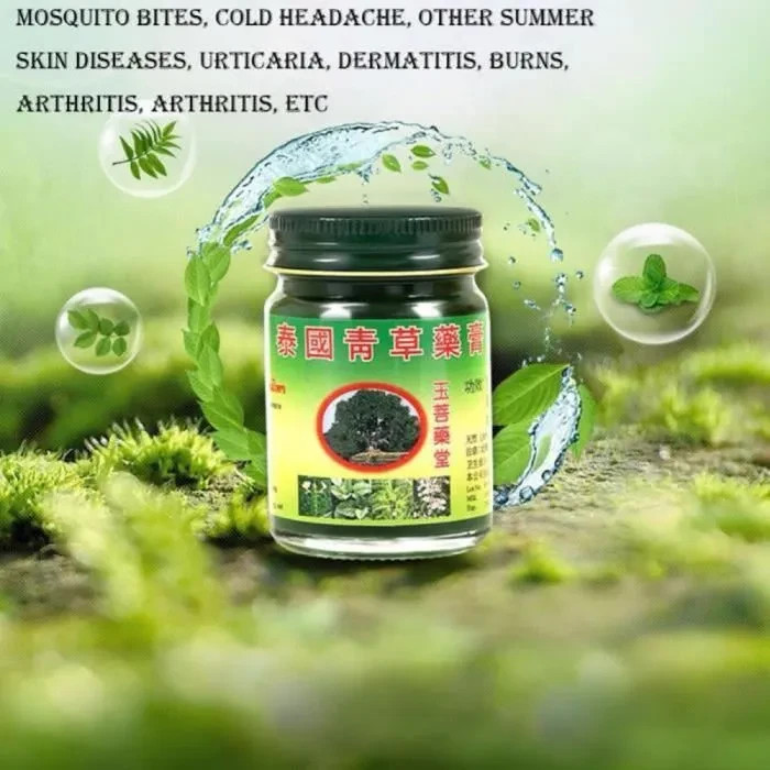 Baume Vert Thaïlandais Phoyok Soulagement Musculaire Intense 50g