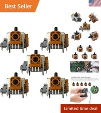 High-Quality 5-Pack Joystick Replacement for Xbox 360, PS2,  PS3 Controllers