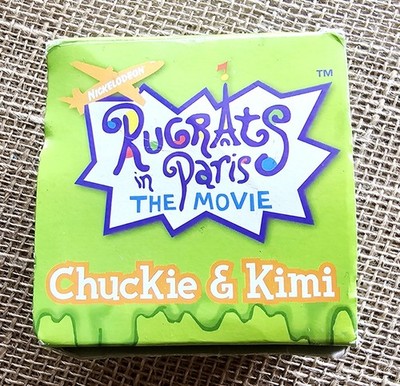 2000 Rugrats In Paris The Movie Chuckie & Kim Watch Burger King Chapback Read