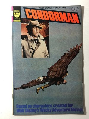 Condorman #3 Whitman Vintage 1981 Walt Disney Comic Book
