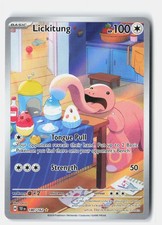 Lickitung Illustration Rare Holo SV05: Temporal Forces 180/162 NM on eBay