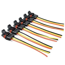 Pulse Power Plug Pigtail Connector 14 AWG Compatible with 18 Yellow Red Black