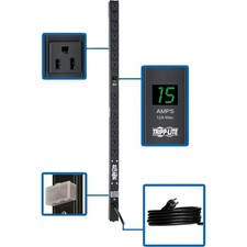 Eaton Tripp Lite Series 1.5kW Single-Phase Local Metered PDU, 100-127V Outlets 