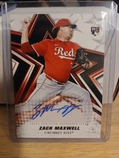 2026 Topps Series 1 Zach Maxwell Baseball Stars Autograph Reds RC BSA-ZAM