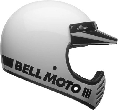 Integralhelm Bell Moto-3 weiß