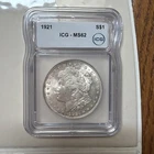 ICG 1921 MS62 Morgan Dollar 🇺🇸