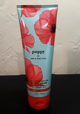 Bath Body Works POPPY Ultimate Hydration Cream 8oz Shea Butter Hyaluronic Acid