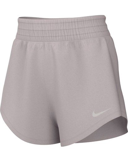 Nike Damen Größe M Dri-FIT Platinum Violet kurze gefütterte Shorts locker DX6016-019