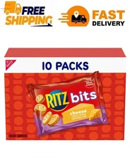 RITZ Brots Cheese Sandwich Snacks – 10 Pack, Perfect for Lunch and School Snacks