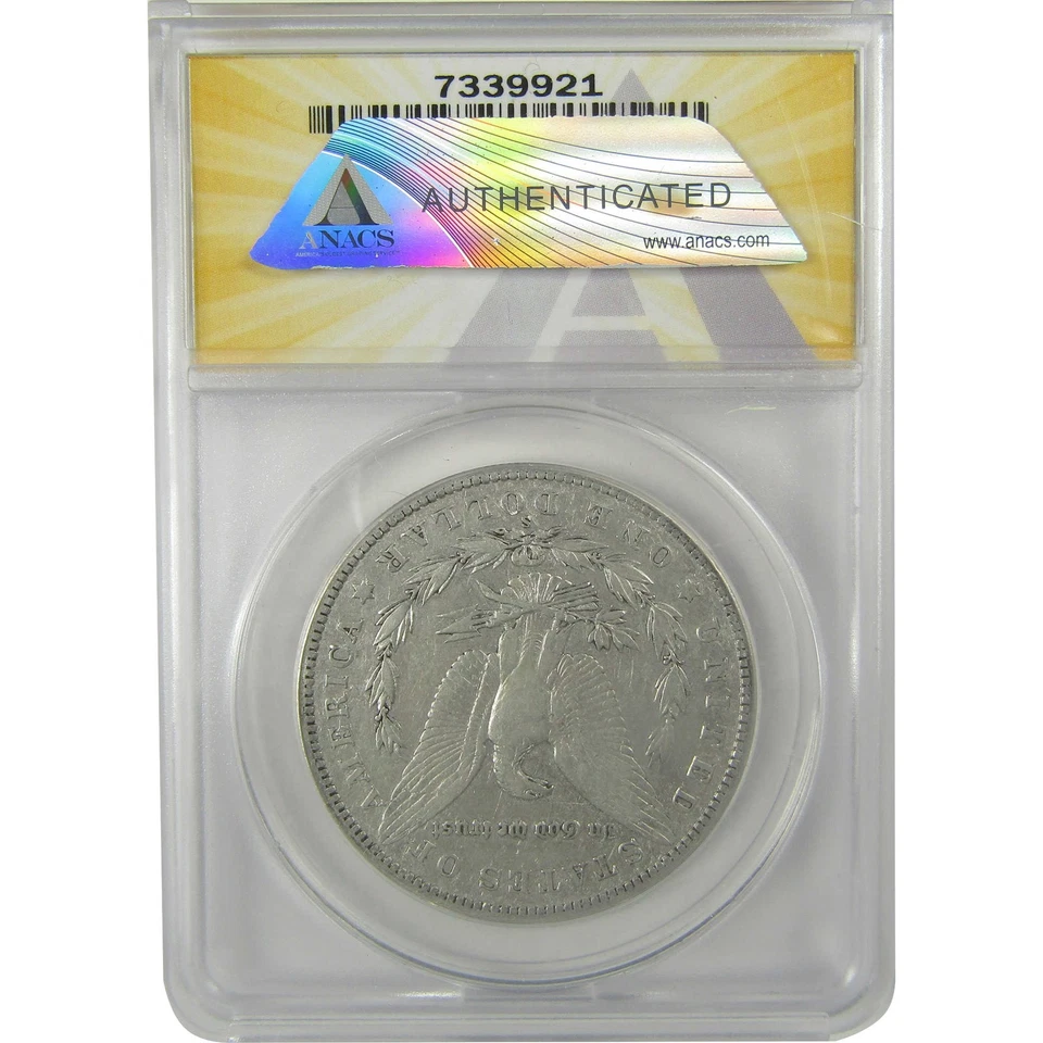 1903 S Morgan Dollar VF 30 Details ANACS Silver $1 Coin SKU:I21743 - Image 2 of 4