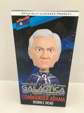 Bif Bang Pow! Battlestar Galactica Commander Adama 35th anniversary bobble head