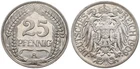 Germany - 25 Pfennig 1909-1912 German Reich - Various Years