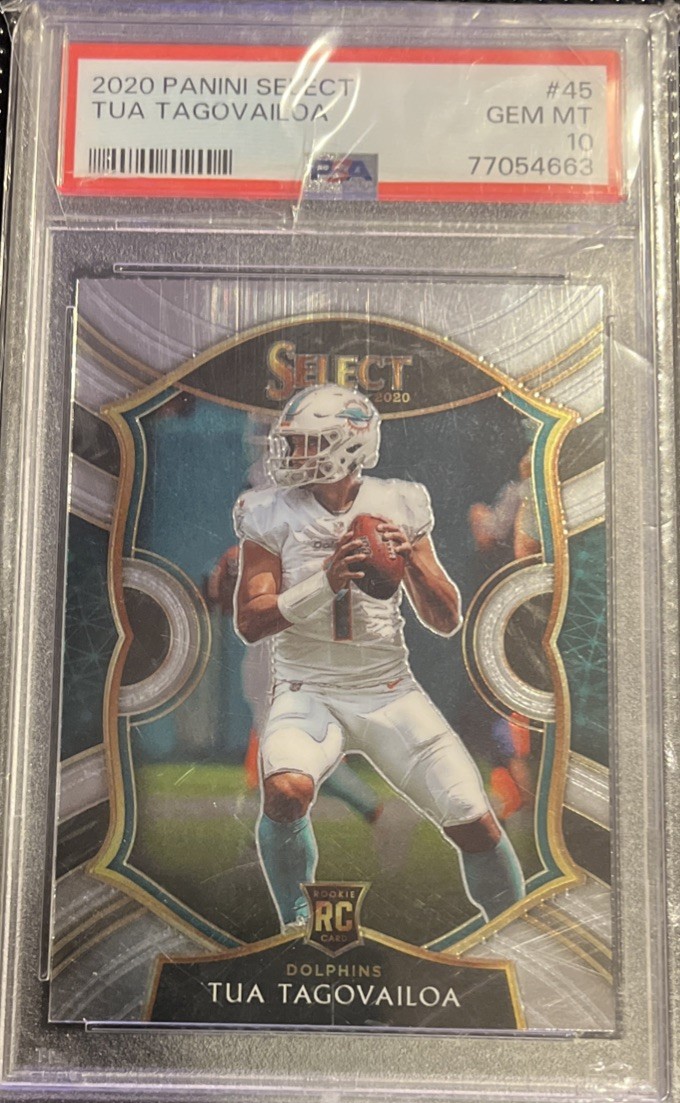 2020 Panini Select - Concourse Tua Tagovailoa #45 (RC)