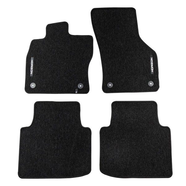FußMattensatz Horizon Frogum HR424326 Textil FüR Skoda Superb 3 3V5 3V3 Tsi 4X4-image