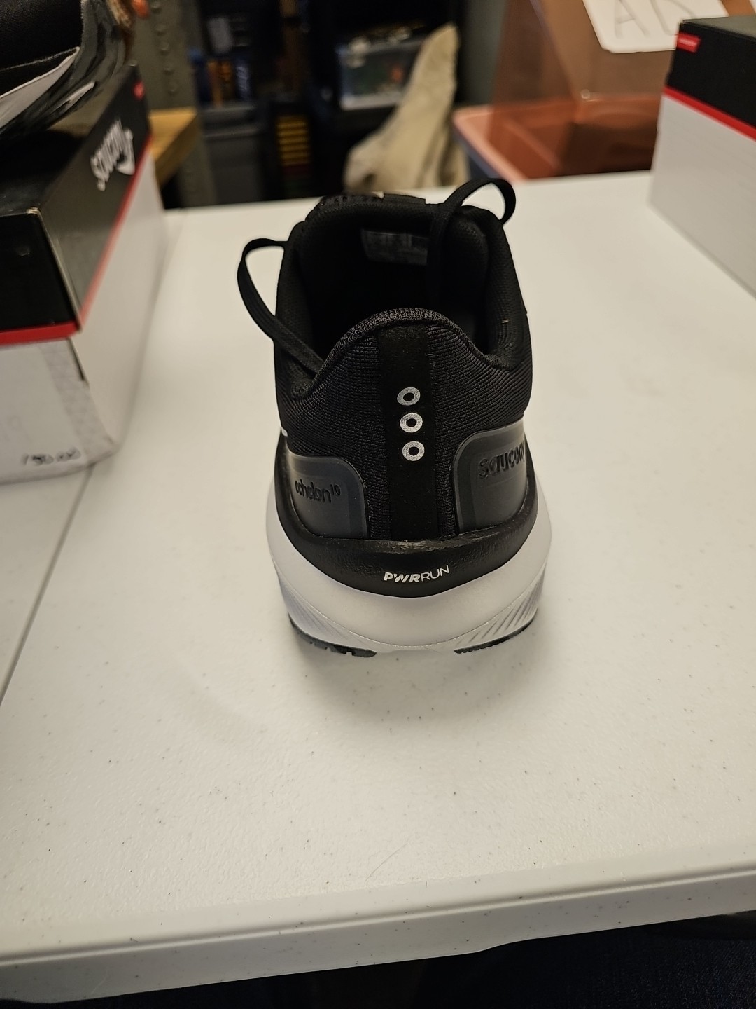 Saucony Echelon 10 Womens Size 11 M S11044-100 Black/silver  New image 5