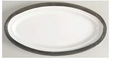 NEW Arte Italica Perlina 13" Oval Platter