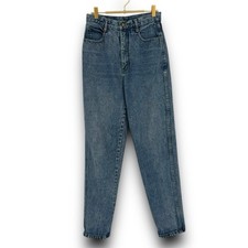 90s Vintage Bill Blass High Waist Straight Leg Denim Mom Jeans, Size 8 Casual