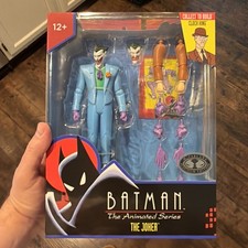 McFarlane Toys DC Batman The Animated Series The Joker Platinum w BAF Clock King
