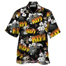 Kiss Rock Music Band Authentic Hawaiian Shirt 2022