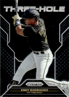 2023 Panini Prizm Three-Hole Endy Rodriguez Pittsburgh Pirates #TH20 14245