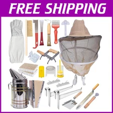 Beehive Tools Set 22 Pcs Beekeeper Kit