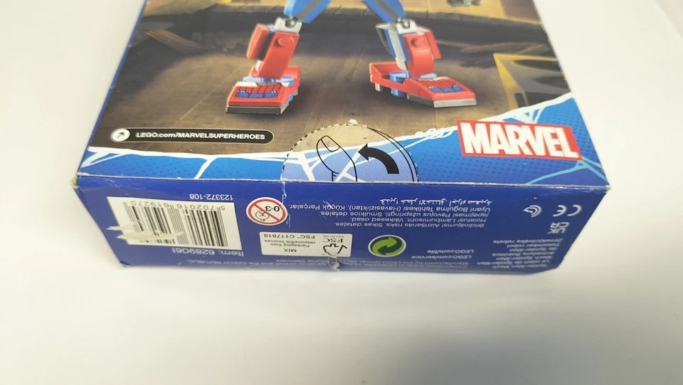 Lego Marvel Spider-man 76146 Spider-Man Mech Boîte Scellée - Photo 3/4