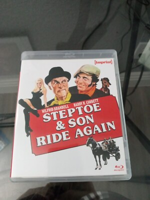 STEPTOE AND SON RIDE AGAIN MOVIE IMPRINT BLU RAY LIMITED EDITION REGION FREE &