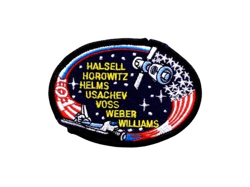 NASA STS-101 ATLANTIS SPACE SHUTTLE MISSION HAT BPATCH CAP VETERAN WOW - Picture 3 of 33